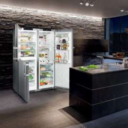 FREESTANDING SIDE BY SIDE FRIDGE