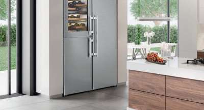 FREESTANDING SIDE BY SIDE FRIDGE