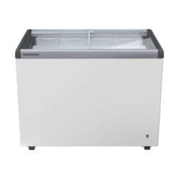 294L Flat Glass Chest Freezer