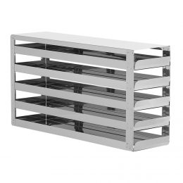 STAINLESS STEEL RACKS WITH 5 DRAWERS