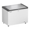 Liebherr Food Service Stainless Steel Flip Lid Chest Freezer Closed EFL 3056