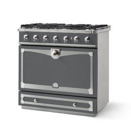 CORNUFÉ ALBERTINE 90CM DUAL FUEL RANGE COOKER - GRAPHITE