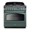 Falcon Classic FX 90cm Dual Fuel Range Cooker Mineral Green and Chrome CLA90FXDFMGCH