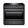 Falcon Professional FX 90cm Induction Range Cooker Slate and Chrome PROP90FXEISLC